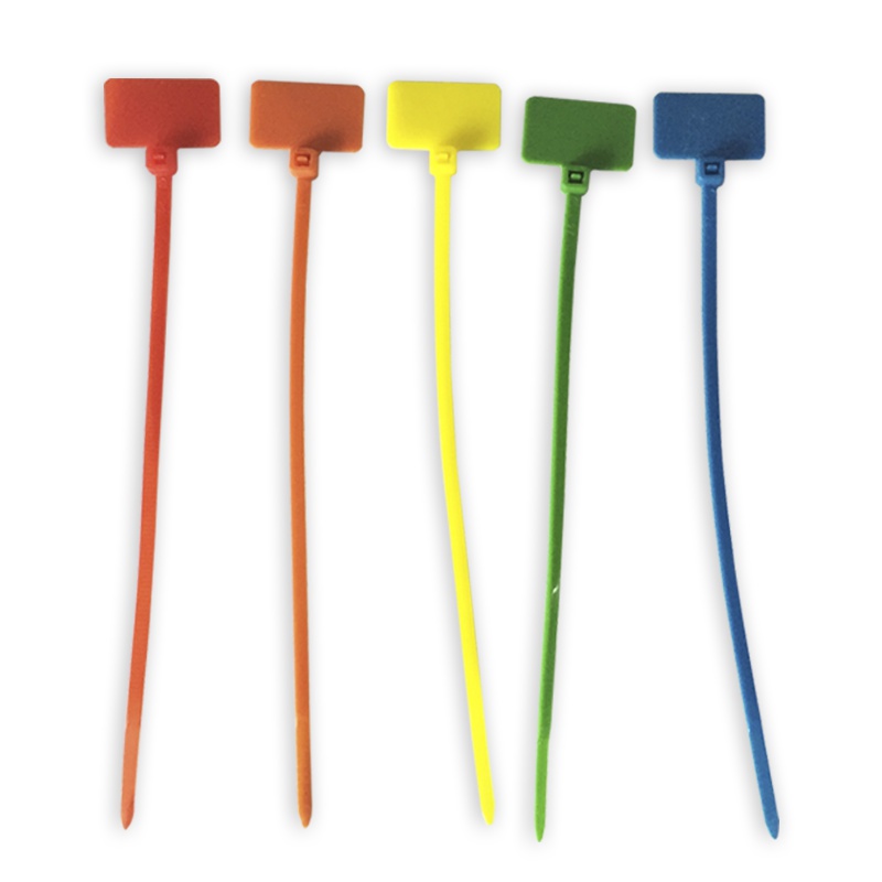 包尔星克线材标牌记号扎带理线带标签扎带扎线带线材收纳方便理线