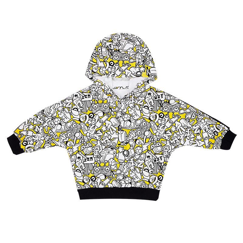 婴姿坊男童春装外套中小潮童男儿童夹克衣连帽