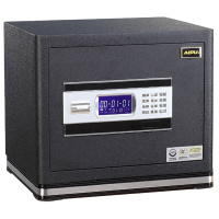 艾谱(AIPU)保险箱 3C认证办公家用小型型入墙电子保险箱/柜家用33cm高 FDX-A/D-30WG 黑色磨砂