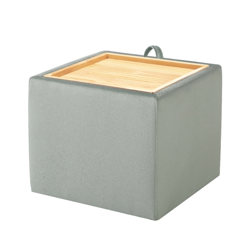 慕容 储物小凳子沙发凳 家用布艺 换鞋凳 创意客厅网红板凳 懒人沙发茶几矮凳