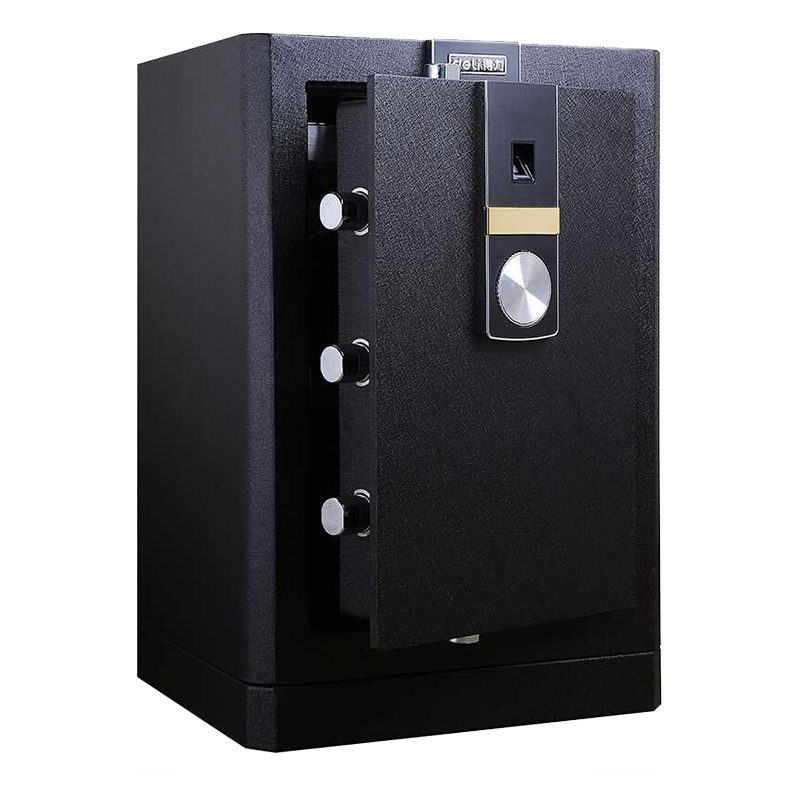 得力deli4052黑尊指纹触控保险箱 3C认证 家用办公