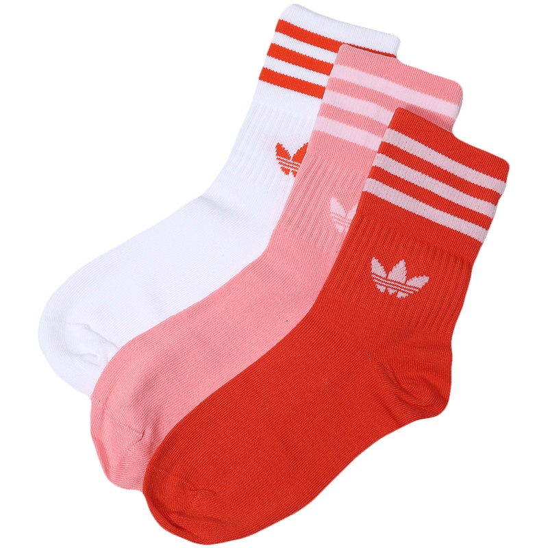 阿迪达斯adidas三叶草男袜运动袜休闲袜子FM0638