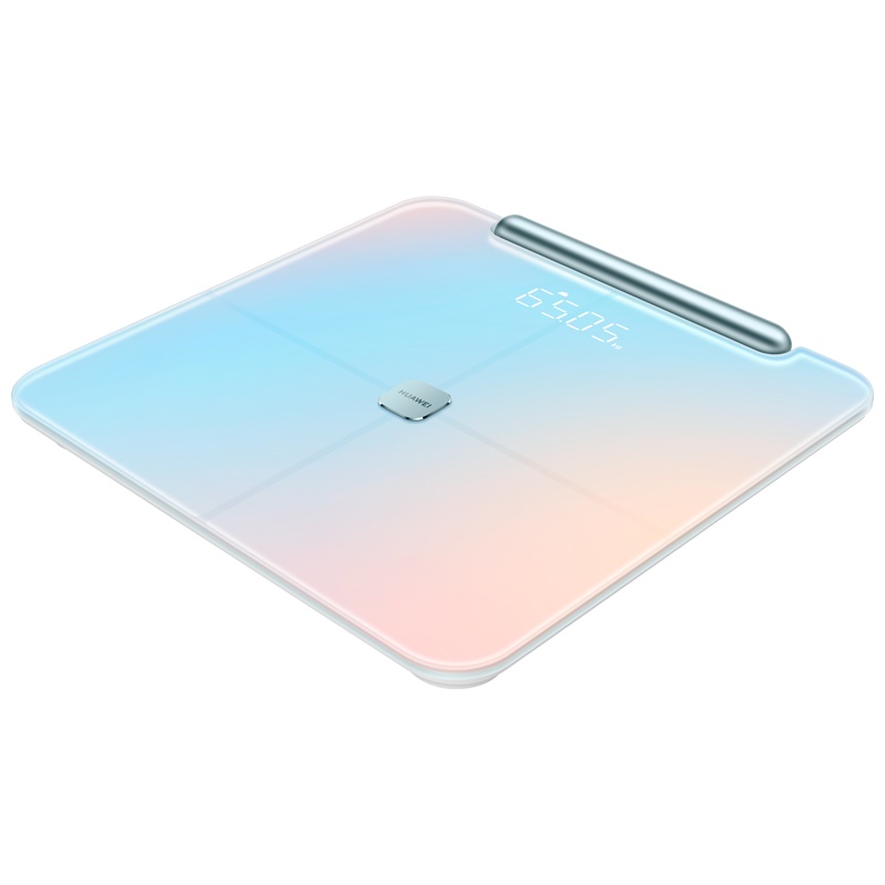 华为海格体脂秤2 pro智能体重秤脂肪称体重计家用人体秤健康秤电子秤 雅致白