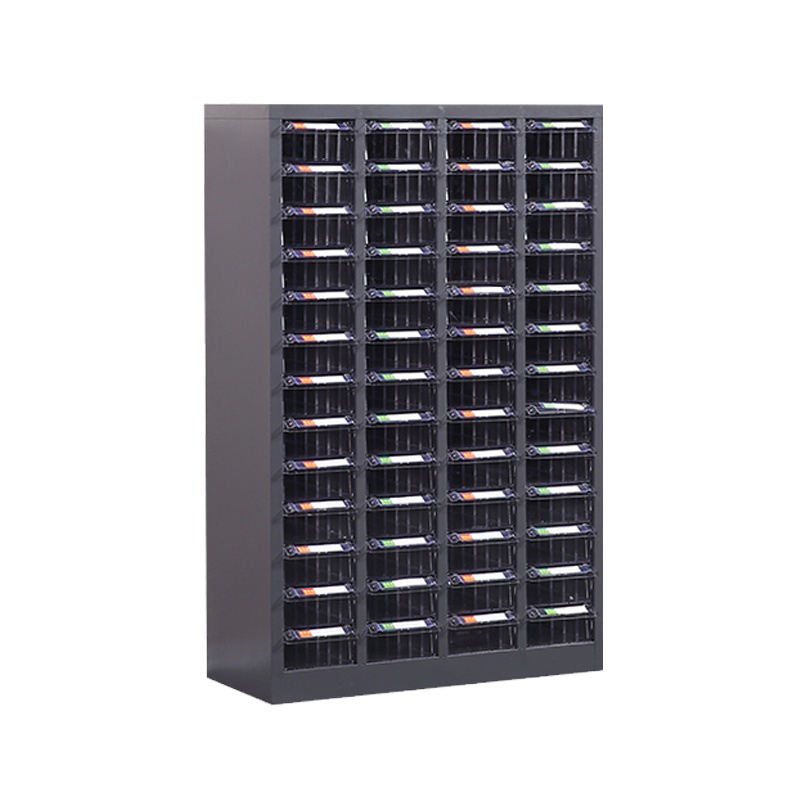 臻远零件柜抽屉式工具柜 52抽透明无门大号