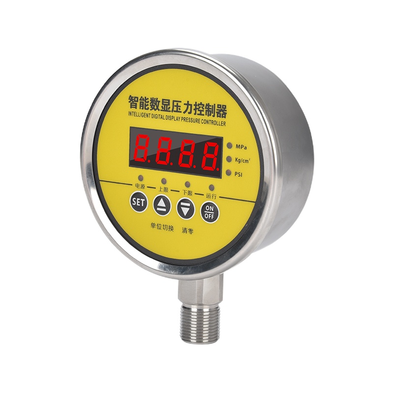 不锈钢电接点智能数显压力控制器高精度控制器 0-60MPA(600公斤)