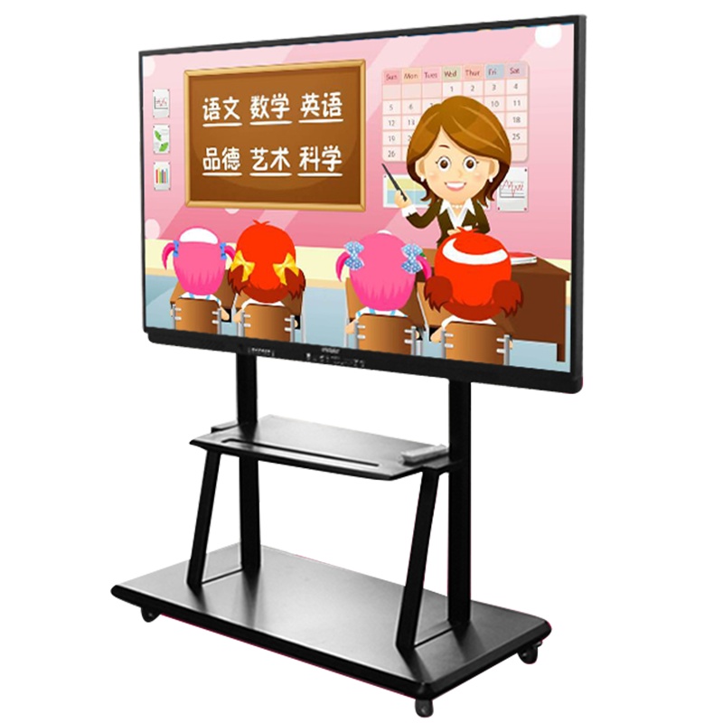 森克 50 55 65 75 85 100 110英寸多媒体教学会议一体机触摸屏电子白板交互式电脑电视平板一体机无线投影高清大屏幕显示器学校培训机构幼儿园教育会议平板