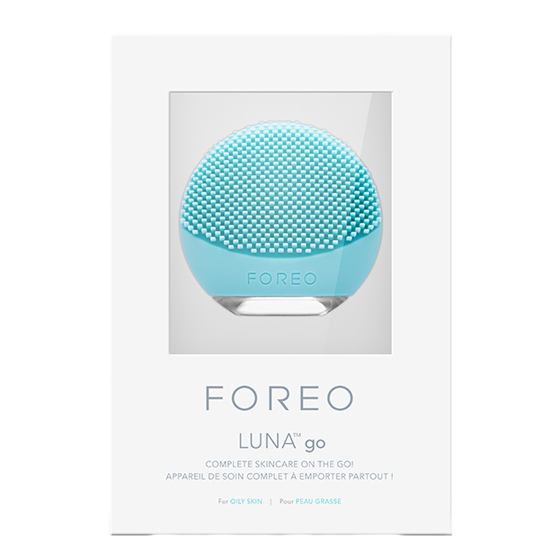 斐珞尔(FOREO)洁面仪 洗脸仪 美容仪 去黑头 硅胶电动 小型便携式 露娜妙趣版 LUNA go 粉色