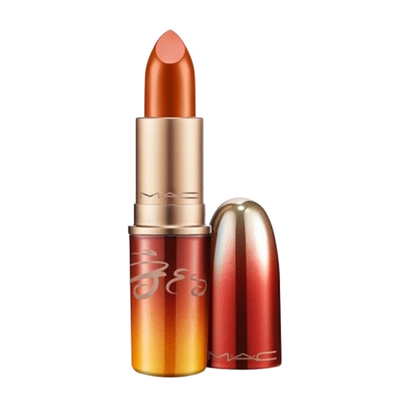 [国内专柜版]魅可MAC「脏橘色」柔感哑光唇膏3g MARRAKESH#棕红脏橘 王者荣耀限量款 百里守约