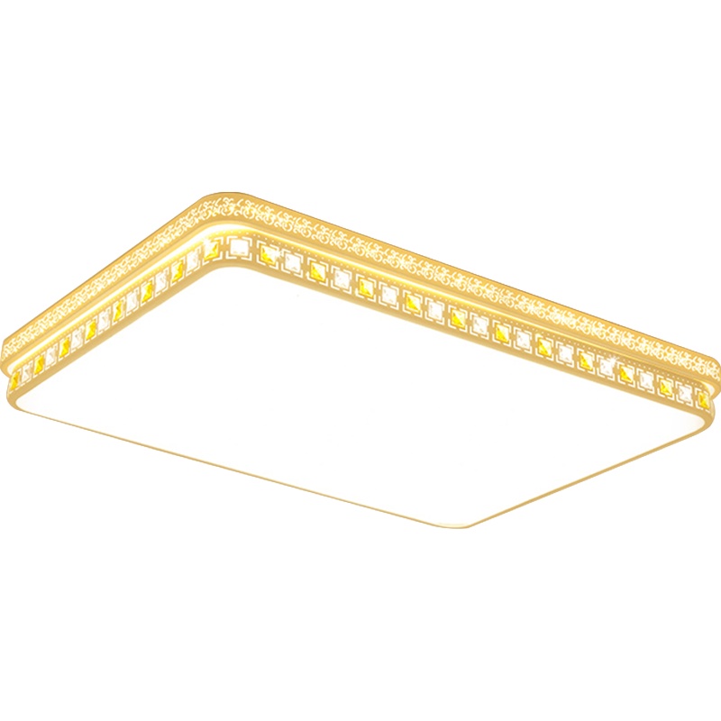 环森led客厅灯具套餐吸顶灯长方形简约现代卧室餐厅书房铁艺灯饰