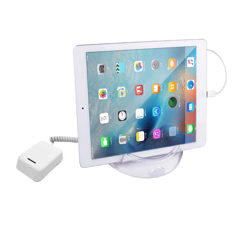 华消平板防盗器 亚克力支架+遥控充电报警器 充电防盗