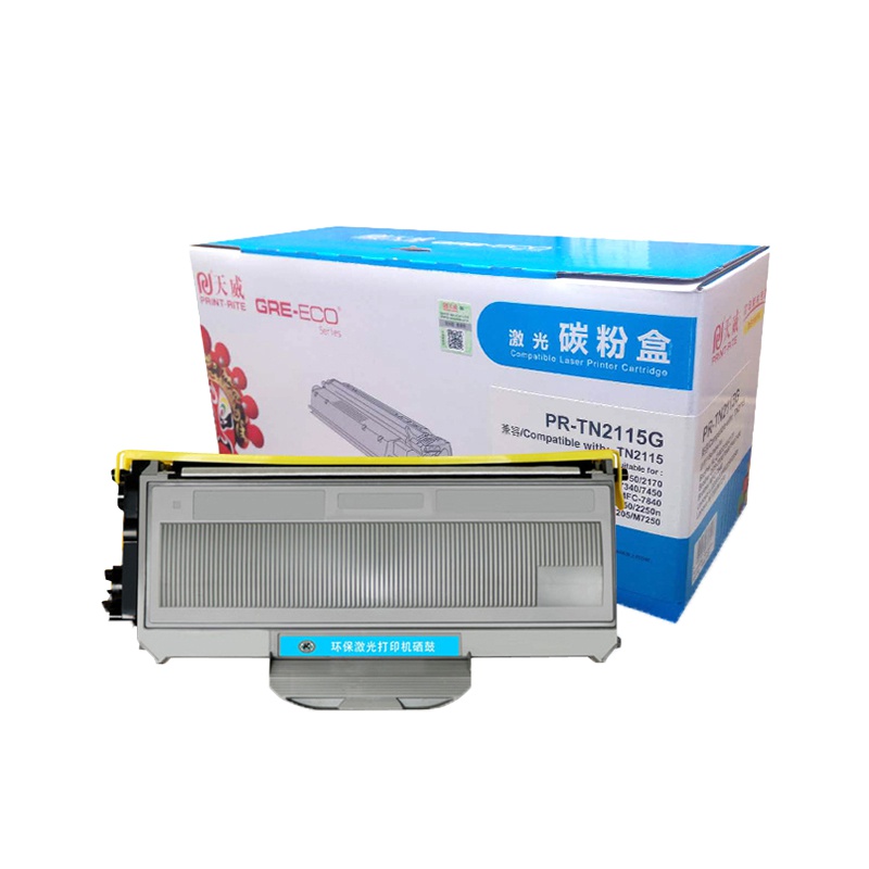 天威 TN2115 粉盒 黑色单个装 适用于 Brother HL-2140/2150/2170 DCP-7030