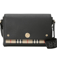 预订 BURBERRY 博柏利 女包 经典格纹 斜挎包 单肩包 8021110 金扣