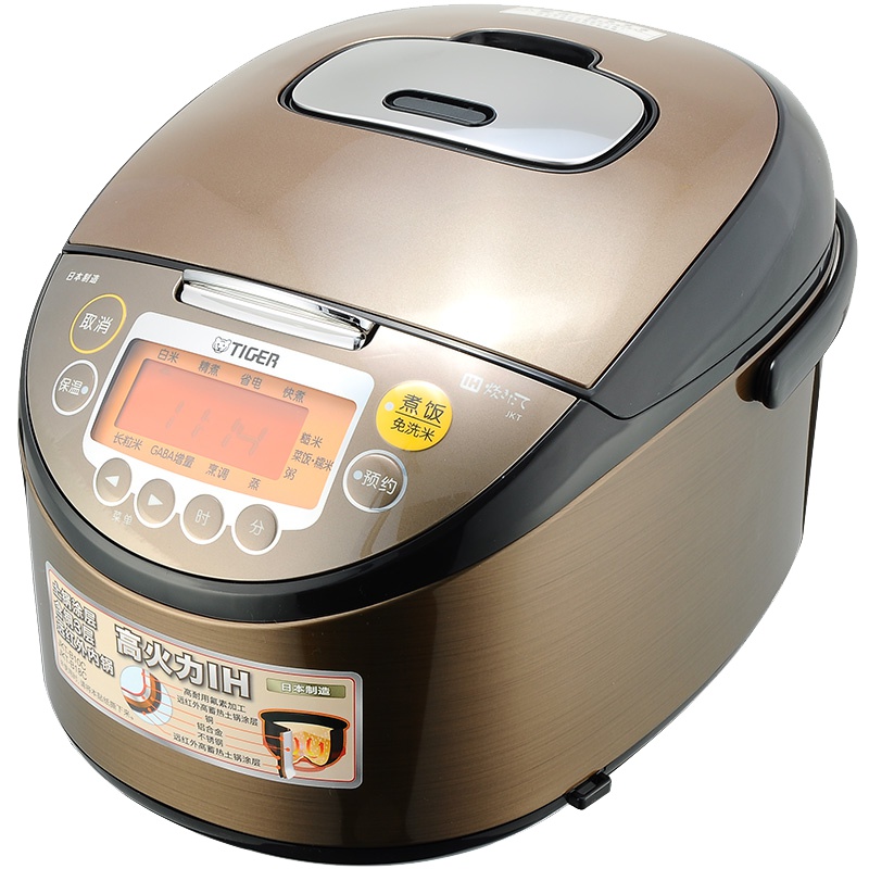 虎牌(tiger)日本原装进口微电脑智能高火力IH电饭煲JKT-B18C(TD)