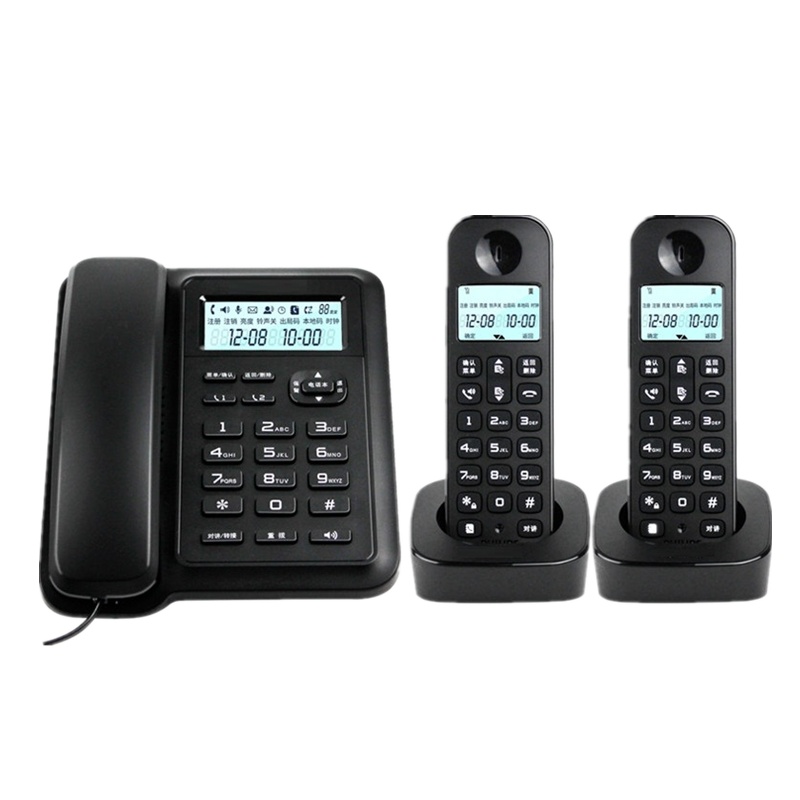 字母无绳电话一拖二