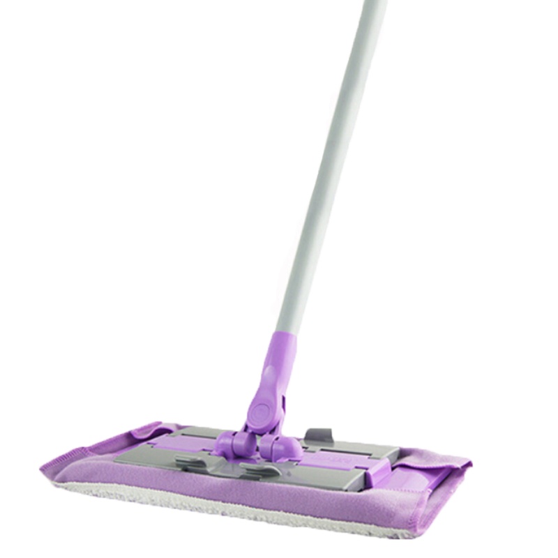 援邦 平板拖把伸缩杆式拖把清洁工具