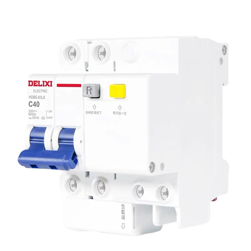 德力西 漏电断路器 规格:DZ47sLE 2P 40A