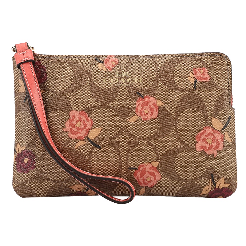 COACH 蔻驰女手包 女士手拿包零钱包短款手拿包