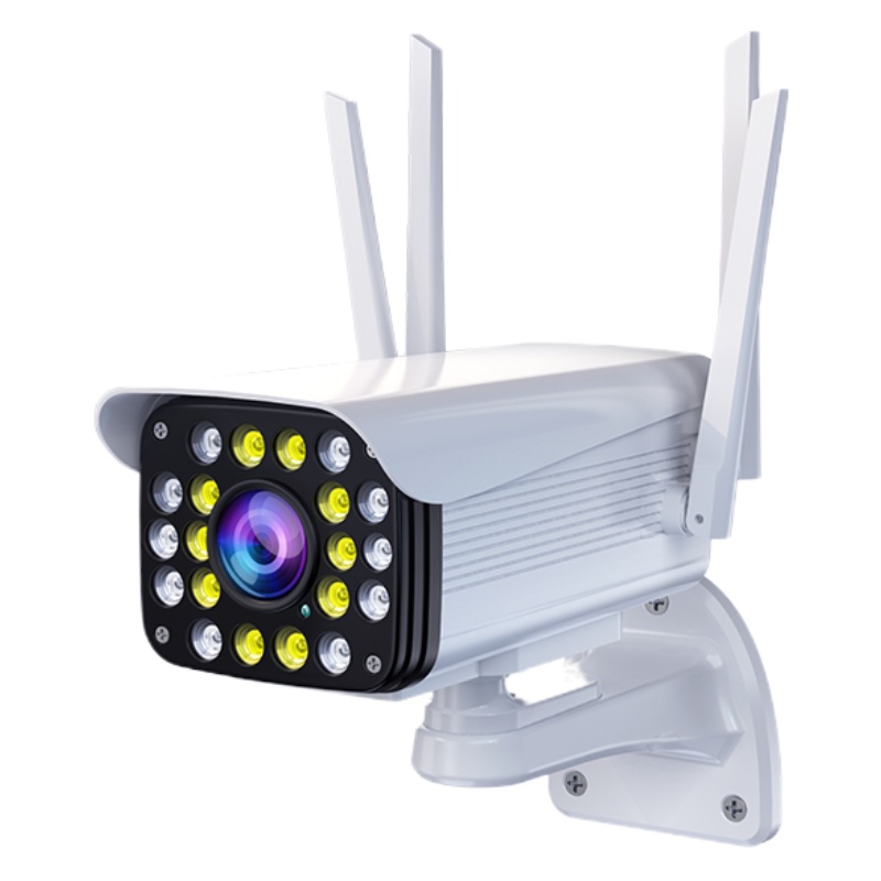 送7天循环监控录像卡 无线摄像头连手机360度旋转全景远程wifi家用网络室外3MP高清夜视监控器 云台旋转特惠版