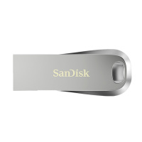 闪迪(SanDisk)酷奂USB3.1闪存盘CZ74高速优盘 全金属外壳U盘 内含安全加密软件u盘16G 银色