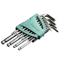 世达(SATA)12件英制加长内六角扳手组套9108(单位:套)