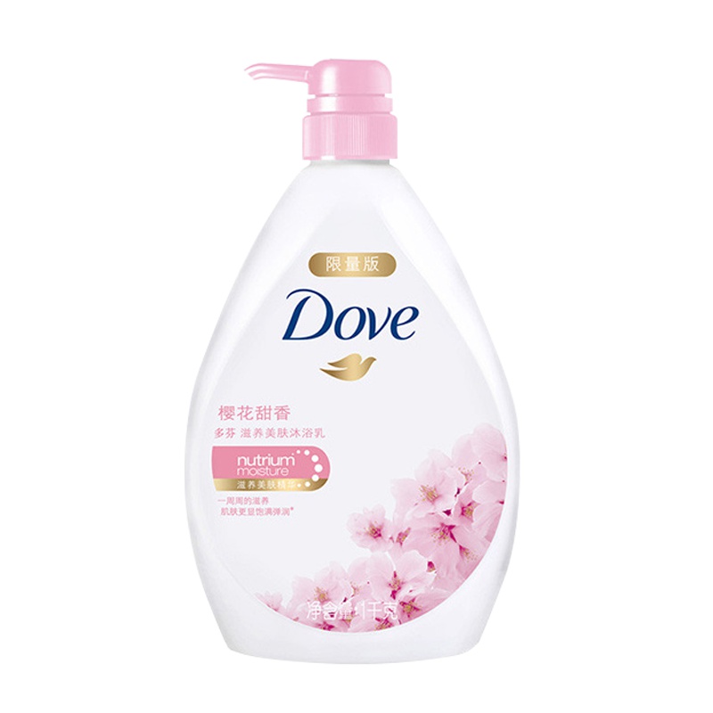 多芬樱花甜香滋养美肤沐浴乳1000G