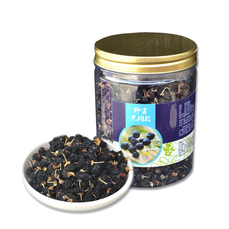 藏曦堂(ZANGXITANG) 青海柴达木 野生黑枸杞子 诺木洪 大果 黑枸杞 枸杞 野生枸杞 大果 罐装50克*1罐