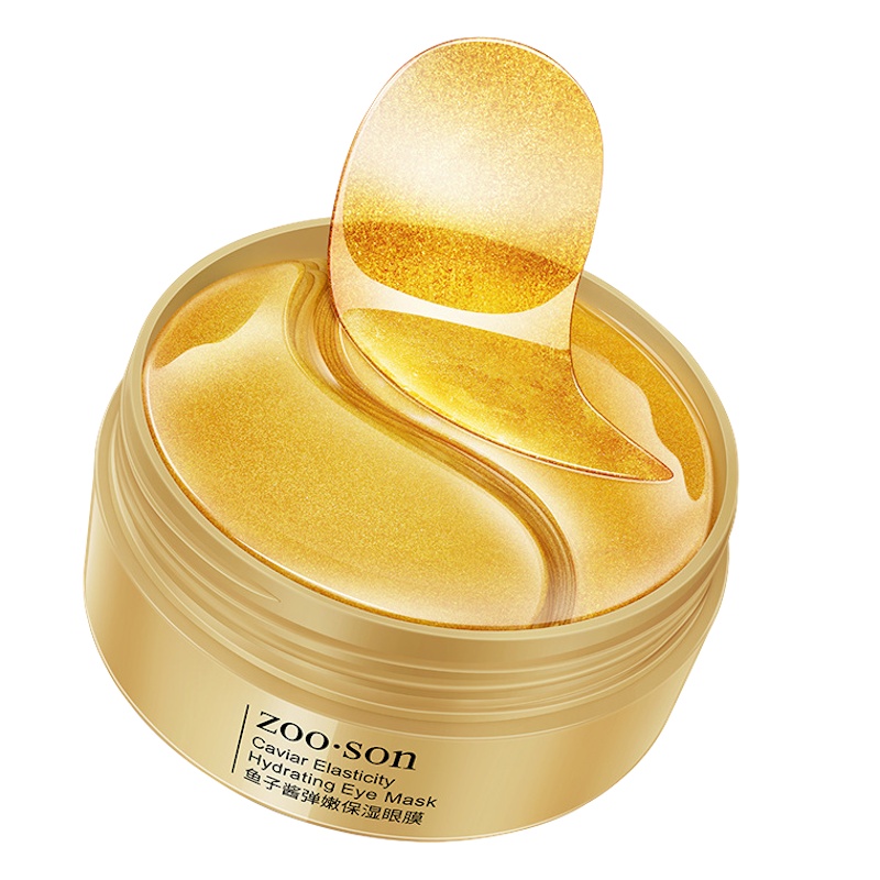 左香 ZOO·SON 鱼子酱弹嫩保湿眼膜 温和补水滋润眼膜贴 改善干燥 眼部护理 80g*1盒