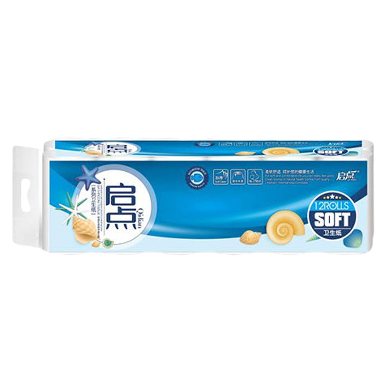 卫生纸家用原生浆卷纸纸巾实惠家庭装无芯厕纸卷筒纸手纸|1.5斤12卷体验装