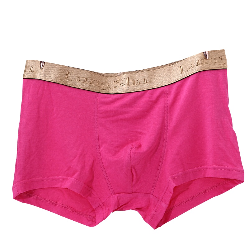 浪莎2条内裤男 中腰平角裤莫代尔青年个性四角裤透气冰丝内裤头潮