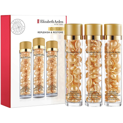 Elizabeth Arden伊丽莎白雅顿金致胶囊精华液约30粒*3瓶 维稳精华