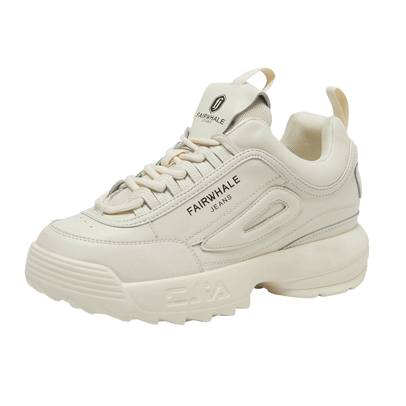 马克华菲2019新款女士老爹鞋夏季内增高女鞋运动鞋女款板鞋女休闲鞋子