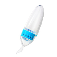 爱得利全硅胶喂食器AG-302 蓝色