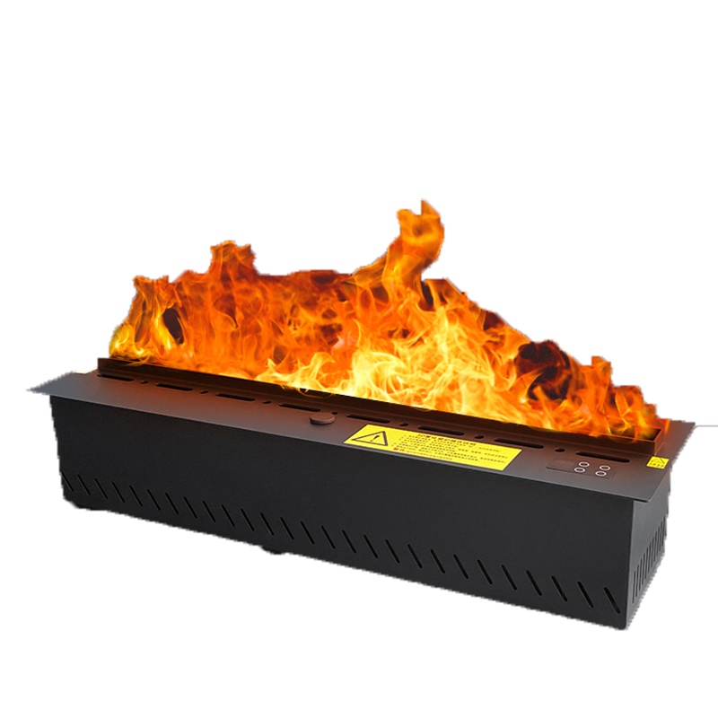 定制3d雾化壁炉仿真火焰嵌入式家用客厅电视柜装饰蒸汽电子壁炉加湿器