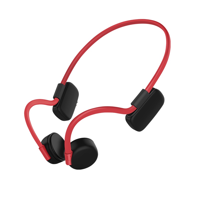 科大讯飞骨传导点歌耳机 运动蓝牙耳机跑步无线挂耳式骑行耳机适用华为小米VIVO苹果安卓手机 红色