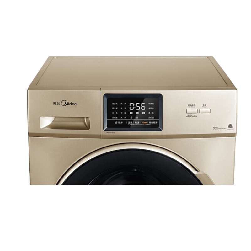 美的（Midea）10公斤滚筒洗衣机巴氏除菌 节能全自动 静音变频智能大容量家用 上排水 高温桶自洁