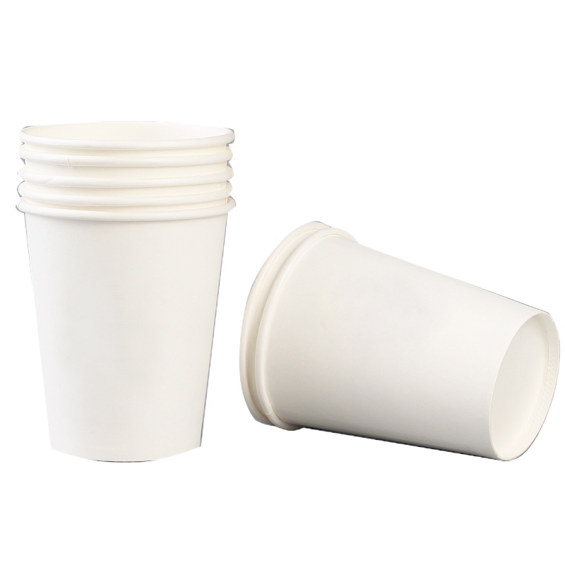 纸管家 DZ.001 广告纸杯定制 一次性纸杯子定制logo 9盎司加厚1000只 白色 单位:箱