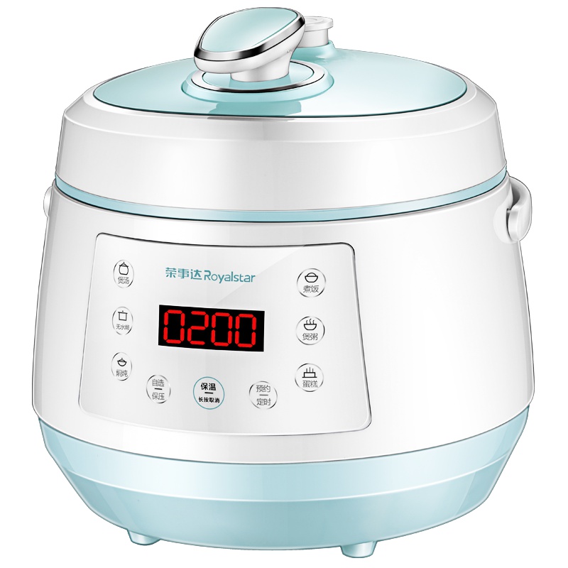 荣事达(Royalstar)电脑式电压力锅YDG20-70A96多功能压力煲2L容量家用多功能电高压锅单胆