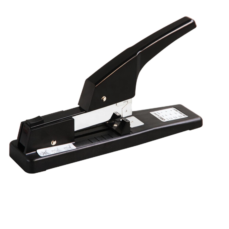 得力 50页厚层订书机 办公用品 颜色随机 0392