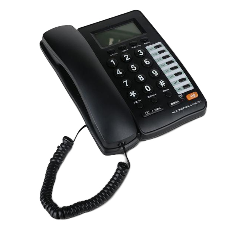 得力784电话机 (台) (黑)