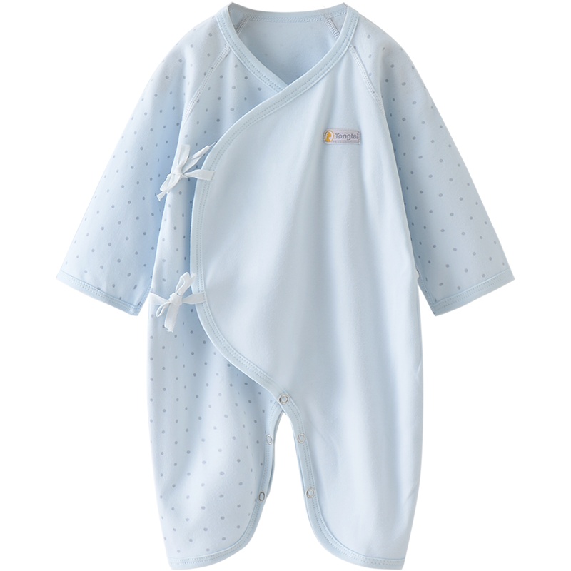 童泰(TONGTAI)四季款婴儿衣服0-6月新生儿纯棉蝴蝶连体内衣哈衣儿童内衣小童宝宝连体衣