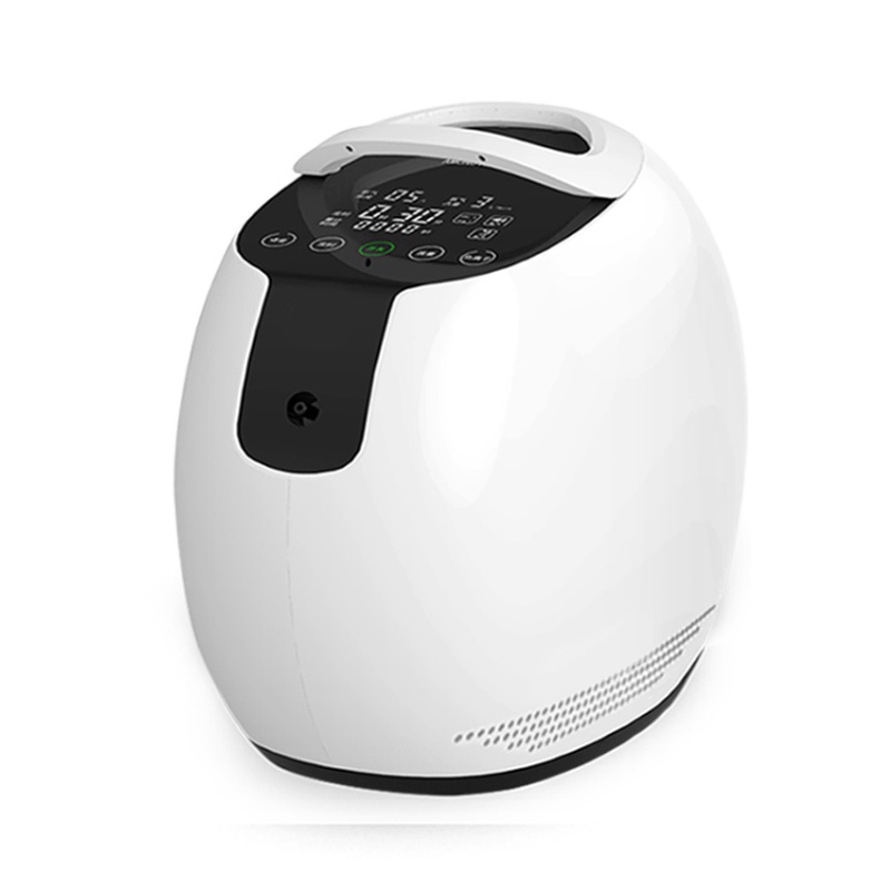 雅美娜(AMONOY)制氧机 ZY-1A家用医用1L氧气机5L流量老人孕妇学生保健便携式吸氧机语音播报氧气机