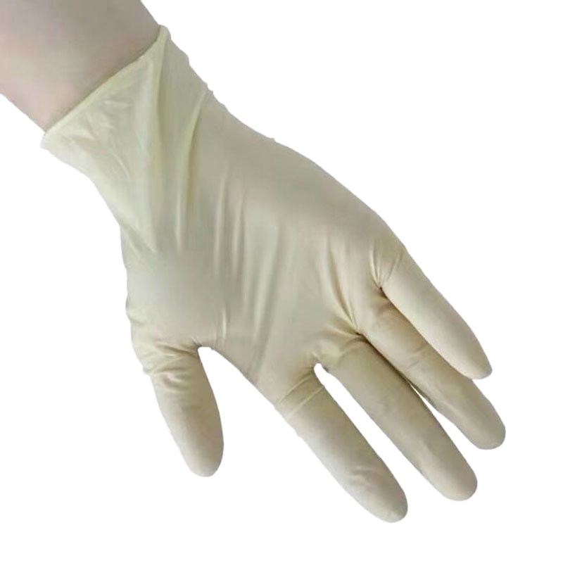 爱马斯乳胶手套AMR01MDJ点睛 一盒100只（M码）