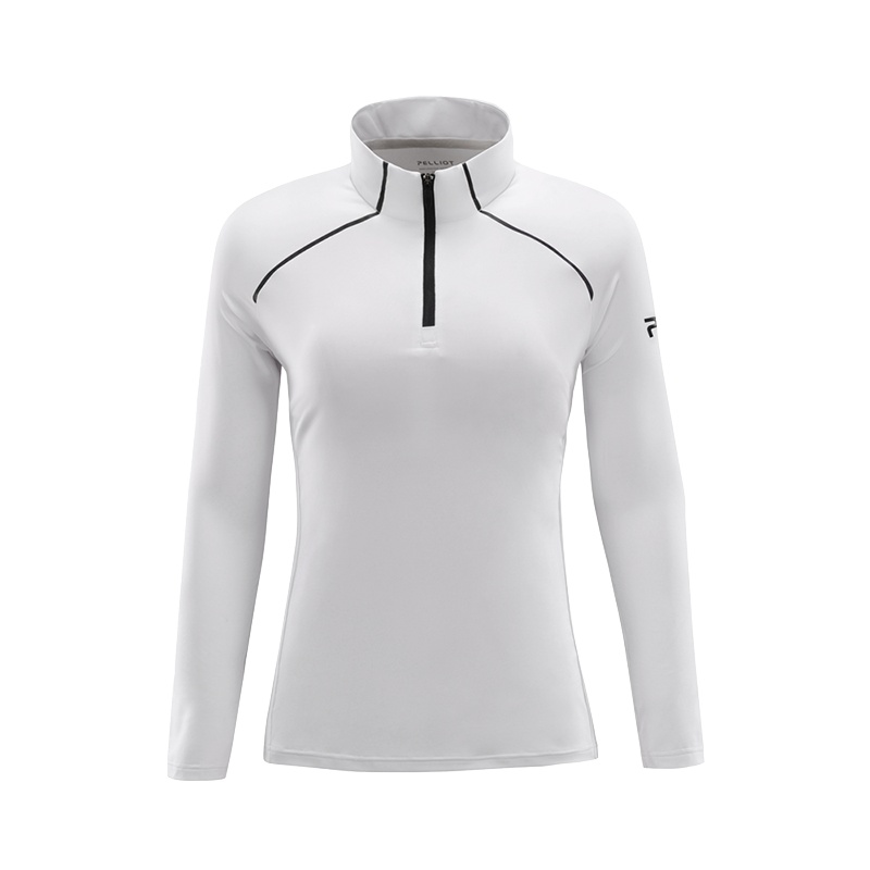 伯希和户外速干衣女春夏时尚立步长袖快干衣透气耐磨弹力健身跑步运动速干T恤男