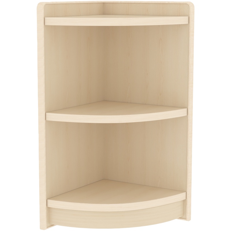 幼儿园简约转角柜置物架墙角储物柜卧室角落边角柜置物柜双层书架