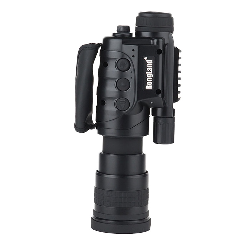 自由虎Ziyouhu新款760D高清单筒数码夜视仪拍照录像夜间红外线望远镜可配锂电池循环利用巡逻安防户外登山旅行用品