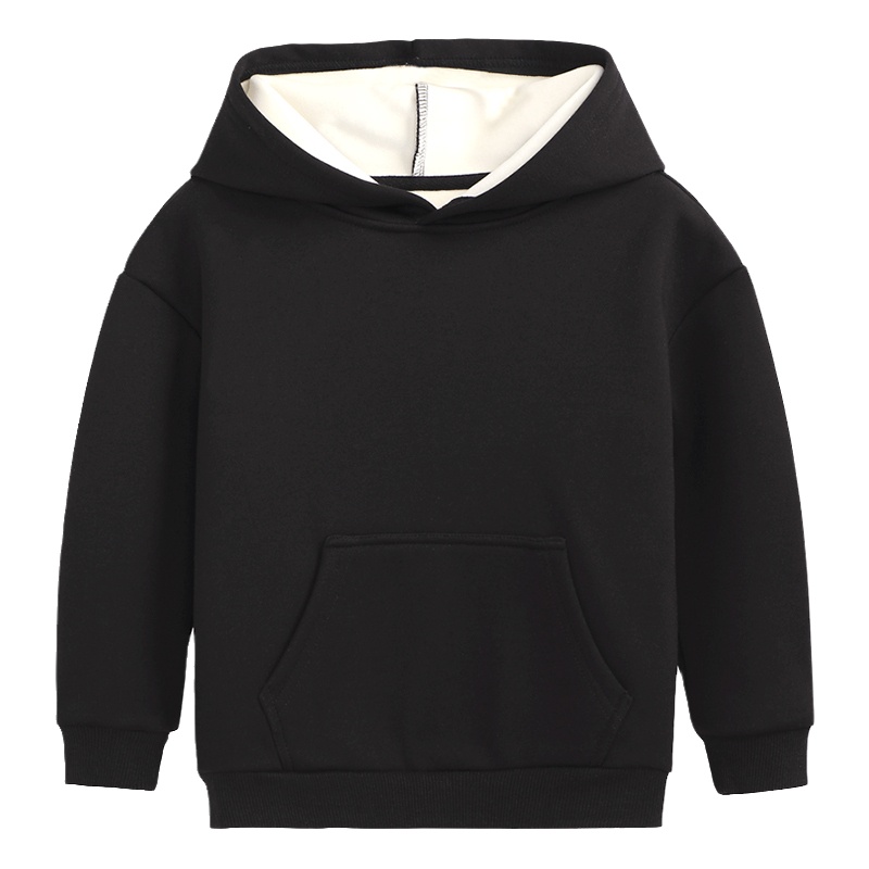 猫人儿童保暖加绒卫衣男女童保暖上衣中小童外出衣服