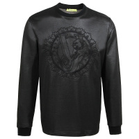 VERSACE 范思哲男士刺绣logo圆领长袖卫衣 B7GOB7F713710899