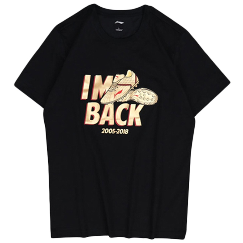 李宁男子夏季短袖T恤