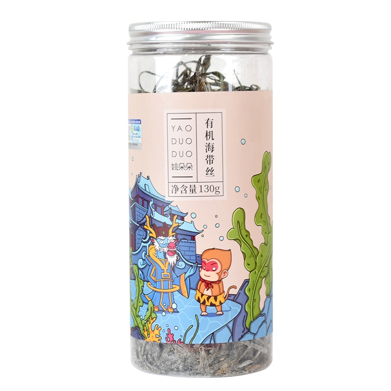 姚朵朵有机海带丝130g凉拌菜结煲汤干货霞浦特产昆布