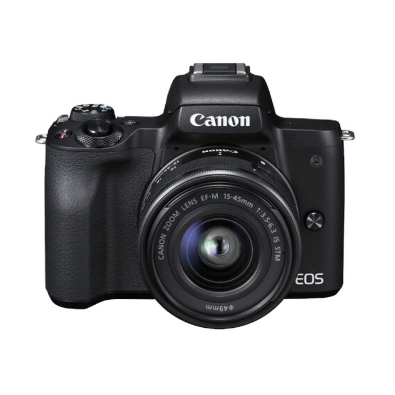 佳能单反相机 (黑色EOS M50/15-45 )EOS M50/15-45